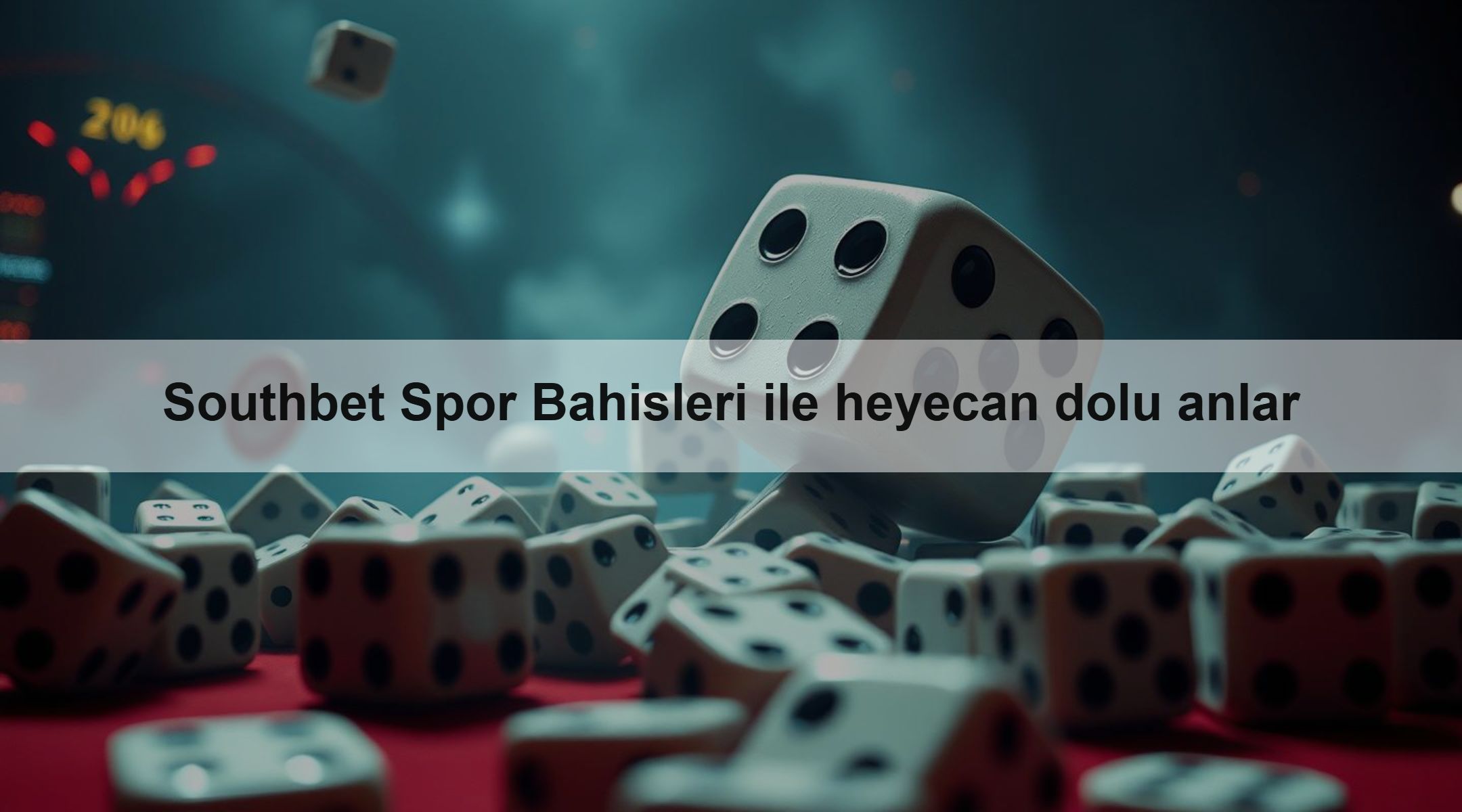 Southbet Spor Bahisleri ile heyecan dolu anlar
